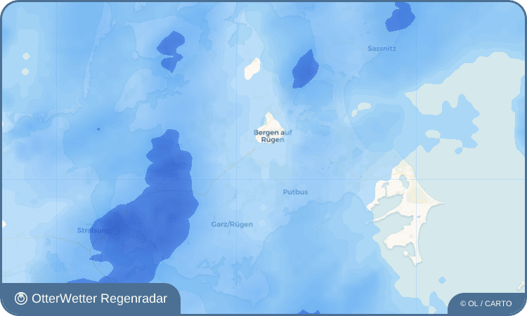 OtterWetter Regenradar-Widget Tilzow
