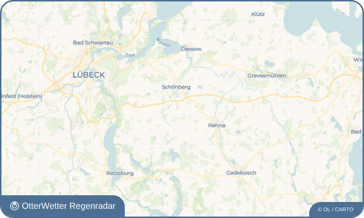 OtterWetter Regenradar-Widget Torisdorf
