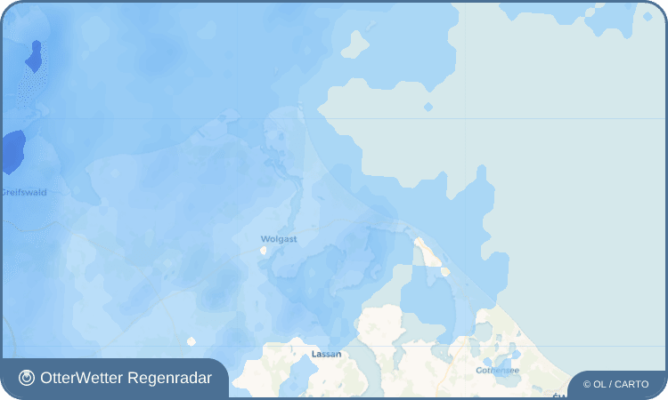 OtterWetter Regenradar-Widget Trassenheide
