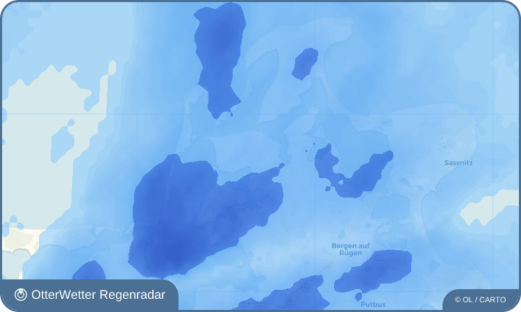 OtterWetter Regenradar-Widget Trent