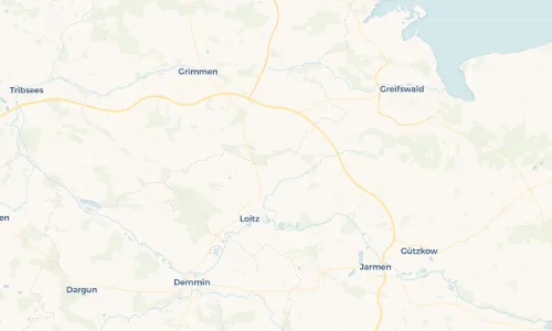 Regenradar Vorschaubild - Aktuelle Niederschläge in Treuen und Umgebung