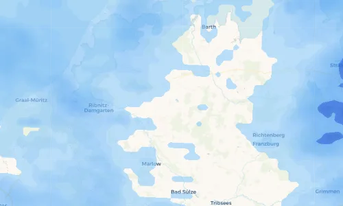 Regenradar Vorschaubild - Aktuelle Niederschläge in Trinwillershagen und Umgebung