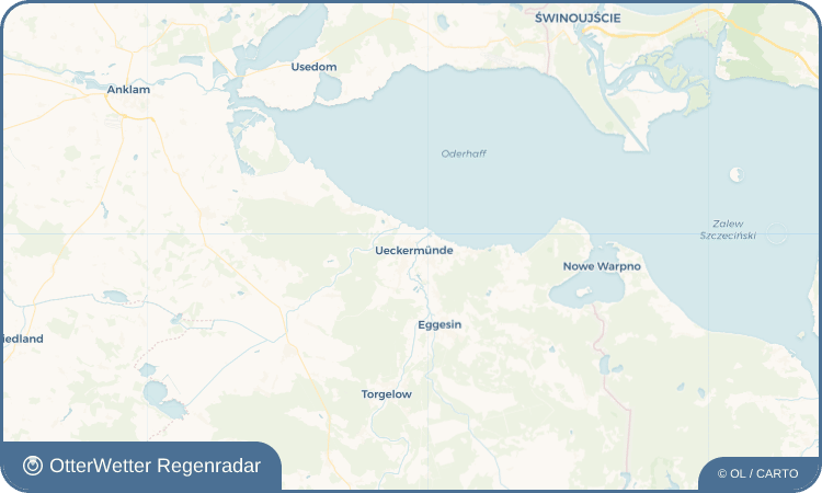 OtterWetter Regenradar-Widget Ueckermünde