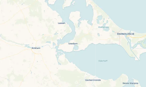 Regenradar Vorschaubild - Aktuelle Niederschläge in Usedom und Umgebung