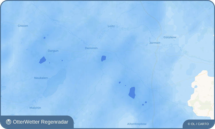 OtterWetter Regenradar-Widget Utzedel