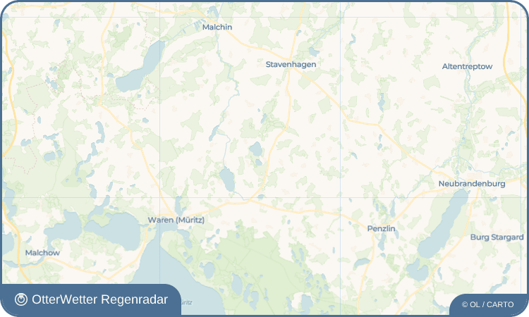 OtterWetter Regenradar-Widget Varchentin