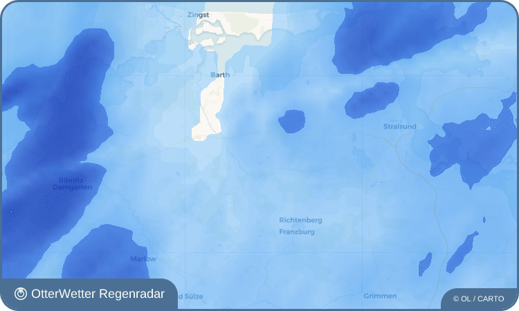 Widget-Vorschau für Velgast Wetter-Widget-Vorschau mit Vorhersagedaten für Velgast
