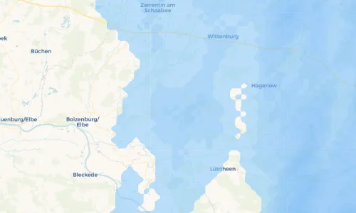 Regenradar Vorschaubild - Aktuelle Niederschläge in Vellahn und Umgebung