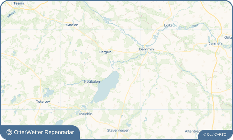 Widget-Vorschau für Verchen Wetter-Widget-Vorschau mit Vorhersagedaten für Verchen