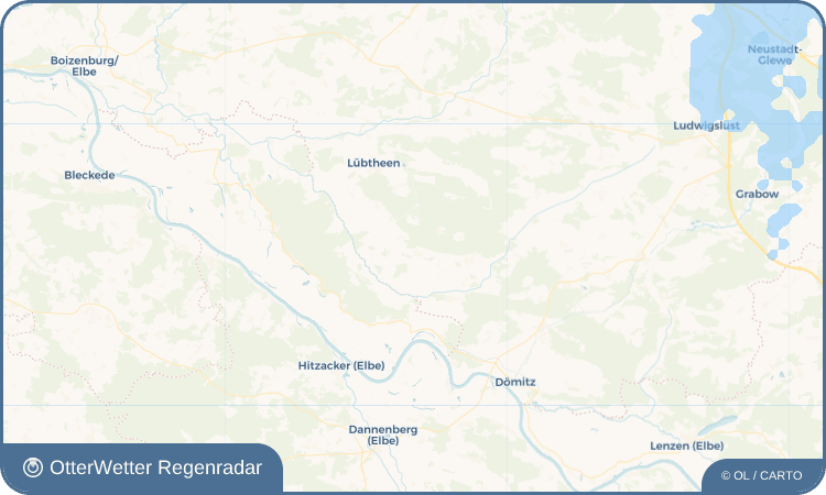 OtterWetter Regenradar-Widget Vielank