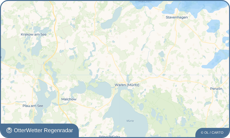 Widget-Vorschau für Vielist Wetter-Widget-Vorschau mit Vorhersagedaten für Vielist