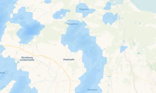 Regenradar Vorschaubild - Aktuelle Niederschläge in Viereck und Umgebung
