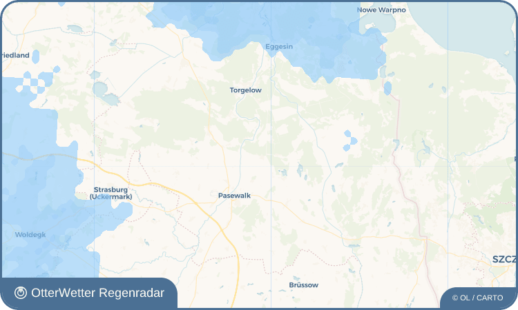 OtterWetter Regenradar-Widget Viereck