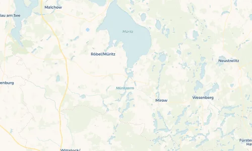 Regenradar-Vorschau: aktuelle Niederschläge in Vipperow und Umgebung