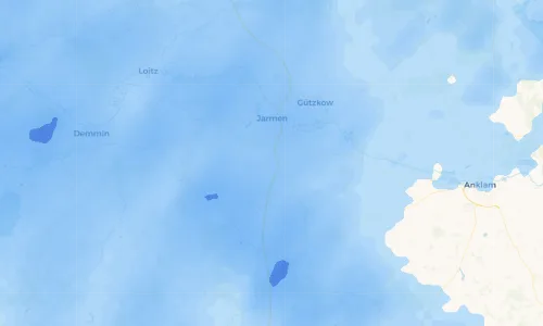 Regenradar Vorschaubild - Aktuelle Niederschläge in Völschow und Umgebung