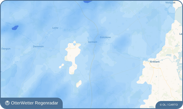 OtterWetter Regenradar-Widget Völschow