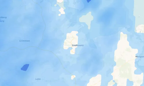 Regenradar Vorschaubild - Aktuelle Niederschläge in Wackerow und Umgebung