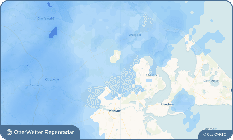OtterWetter Regenradar-Widget Wahlendow