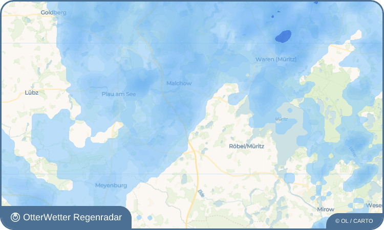 OtterWetter Regenradar-Widget Walow