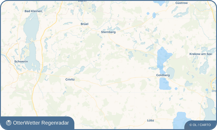 OtterWetter Regenradar-Widget Wamckow