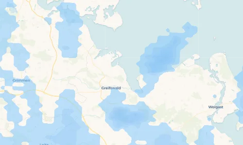Regenradar Vorschaubild - Aktuelle Niederschläge in Wampen und Umgebung