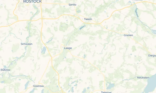 Regenradar Vorschaubild - Aktuelle Niederschläge in Wardow und Umgebung