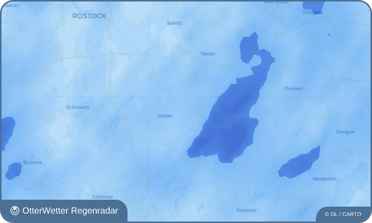 OtterWetter Regenradar-Widget Wardow