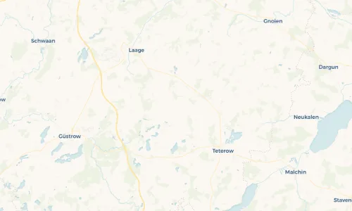 Regenradar Vorschaubild - Aktuelle Niederschläge in Warnkenhagen und Umgebung