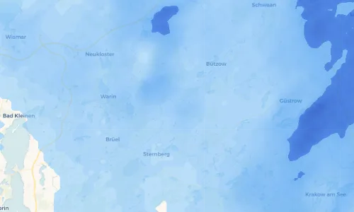 Regenradar Vorschaubild - Aktuelle Niederschläge in Warnow und Umgebung
