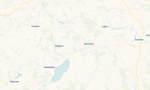 Regenradar Vorschaubild - Aktuelle Niederschläge in Warrenzin und Umgebung