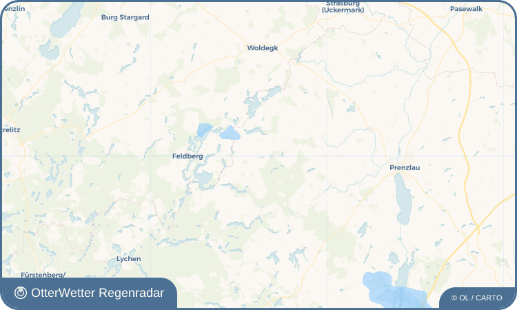 OtterWetter Regenradar-Widget Weggun