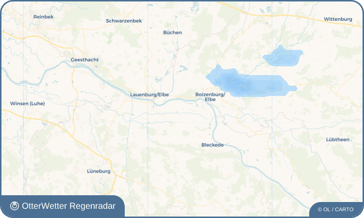 OtterWetter Regenradar-Widget Wendewisch