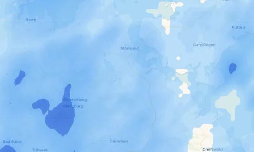 Regenradar Vorschaubild - Aktuelle Niederschläge in Wendorf und Umgebung