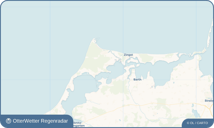 OtterWetter Regenradar-Widget Wieck auf dem Darß
