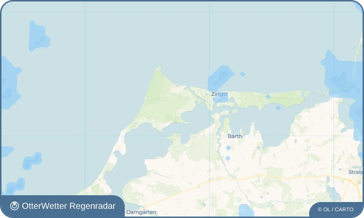 Widget-Vorschau für Wieck auf dem Darß Wetter-Widget-Vorschau mit Vorhersagedaten für Wieck auf dem Darß