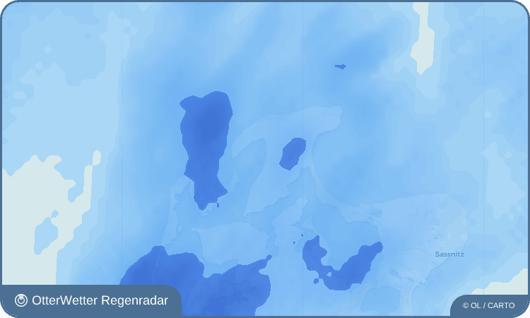 Wetter-Widget-Vorschau mit Vorhersagedaten für Wiek