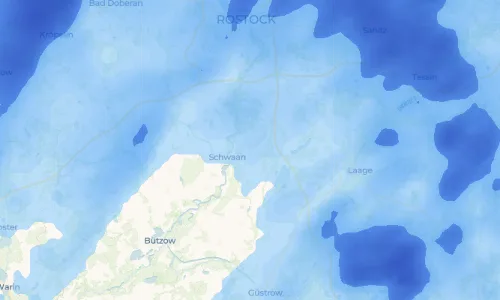 Regenradar Vorschaubild - Aktuelle Niederschläge in Wiendorf und Umgebung