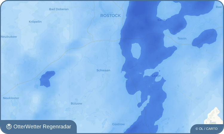 OtterWetter Regenradar-Widget Wiendorf