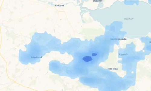 Regenradar Vorschaubild - Aktuelle Niederschläge in Wietstock und Umgebung