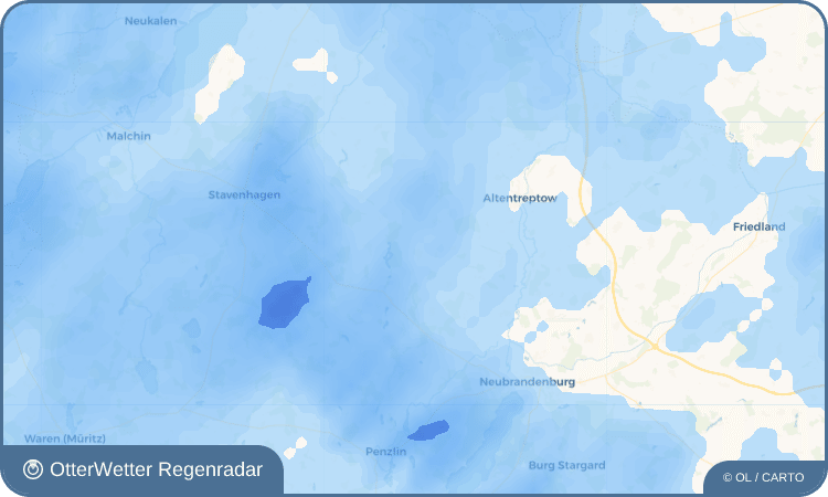 OtterWetter Regenradar-Widget Wildberg