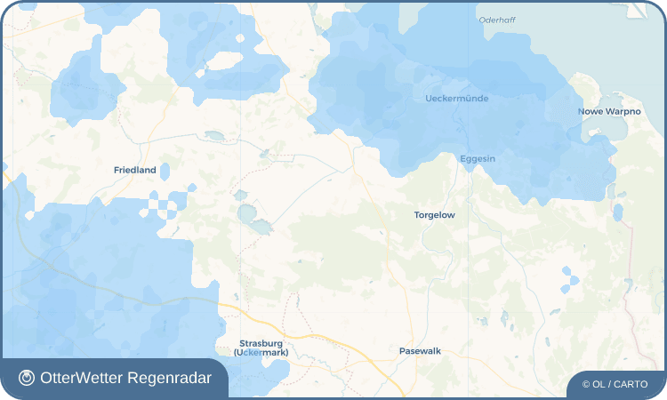 OtterWetter Regenradar-Widget Wilhelmsburg