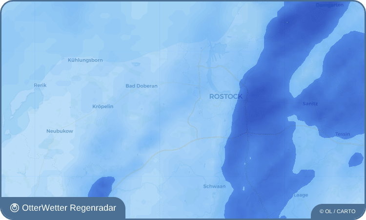 OtterWetter Regenradar-Widget Wilsen