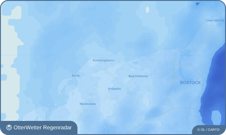 Widget-Vorschau für Wittenbeck Wetter-Widget-Vorschau mit Vorhersagedaten für Wittenbeck