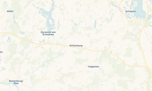 Regenradar Vorschaubild - Aktuelle Niederschläge in Wittenburg und Umgebung