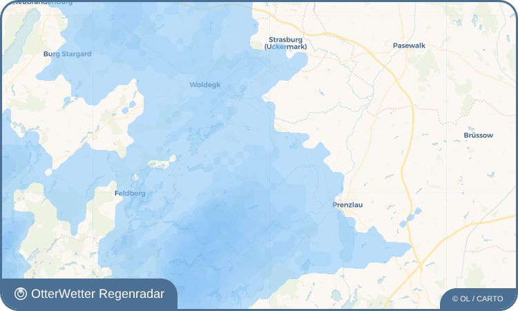 OtterWetter Regenradar-Widget Wittstock