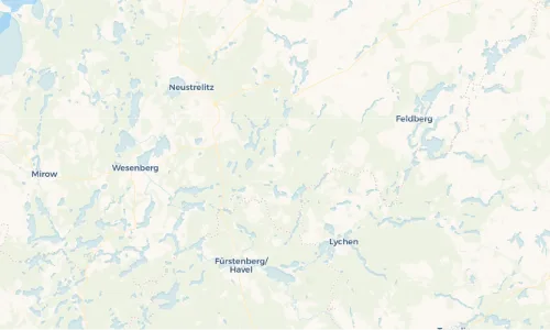 Regenradar Vorschaubild - Aktuelle Niederschläge in Wokuhl und Umgebung