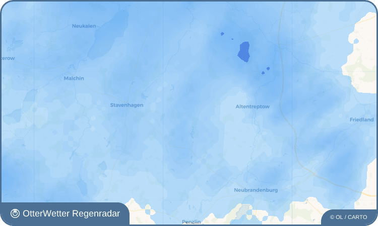 OtterWetter Regenradar-Widget Wolde