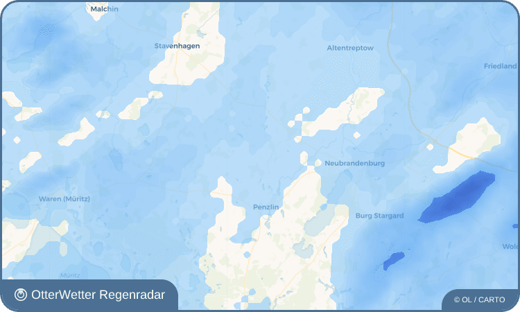 OtterWetter Regenradar-Widget Wrodow