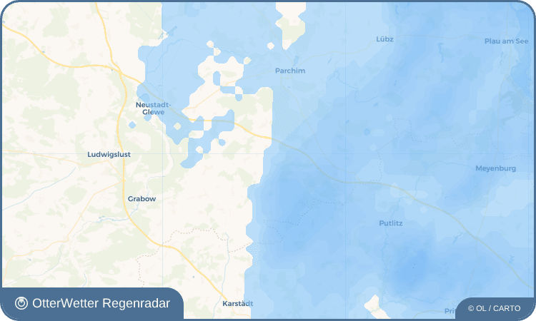 OtterWetter Regenradar-Widget Wulfsahl