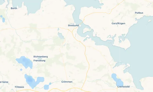 Regenradar Vorschaubild - Aktuelle Niederschläge in Zarrendorf und Umgebung